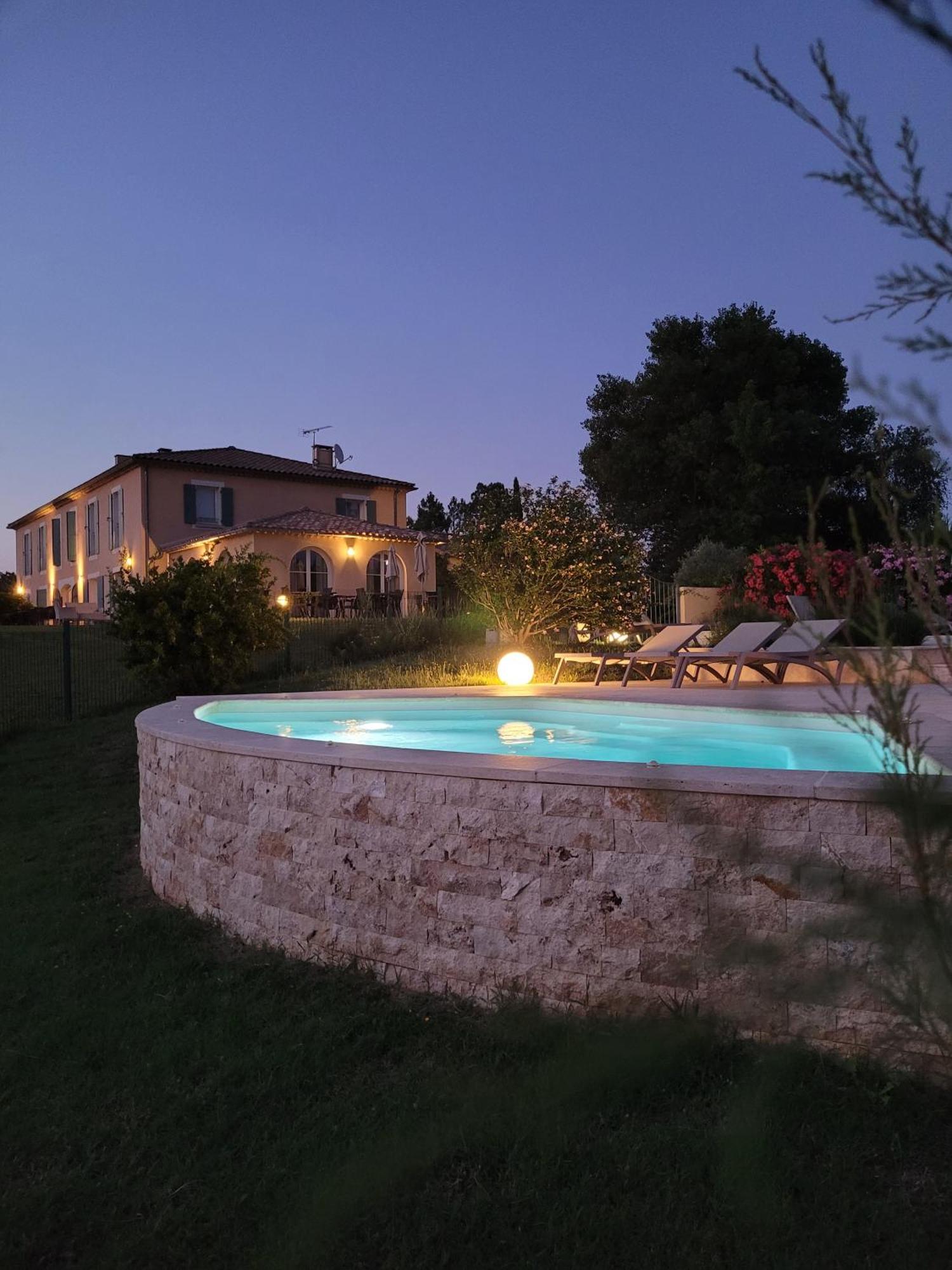 Hotel La Bastide D'Iris Vagnas Exterior photo