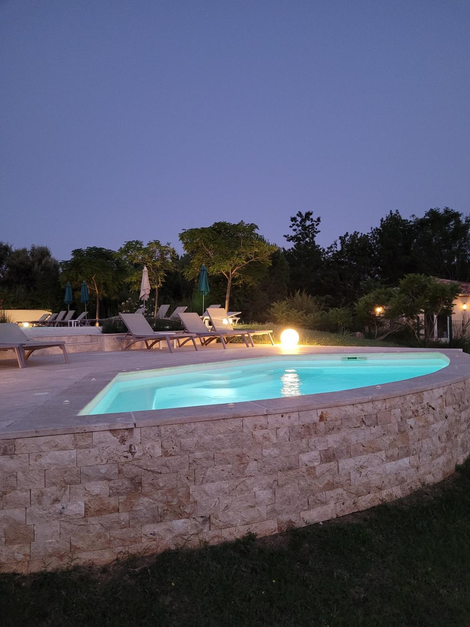 Hotel La Bastide D'Iris Vagnas Exterior photo
